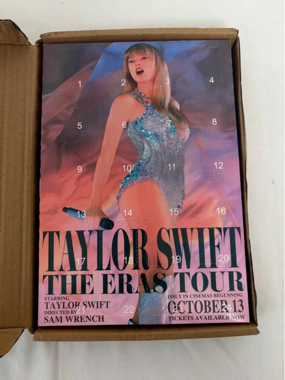 Taylor Swift The Eras Tour 24-Day Advent Calendar Brand New Sealed